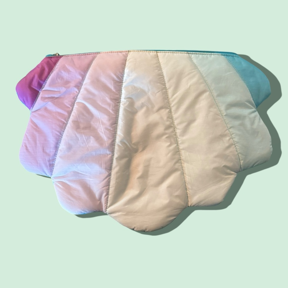 Pastel Shell Clutch